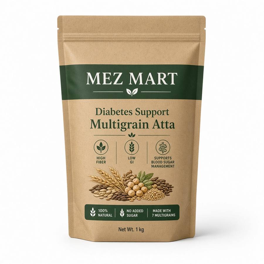 MEZ MART Diabetes Support Multigrain Atta