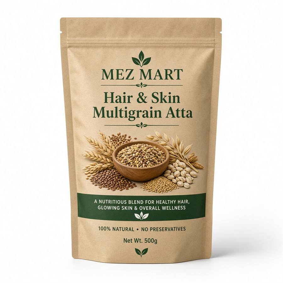 MEZ MART Hair & Skin Multigrain Atta