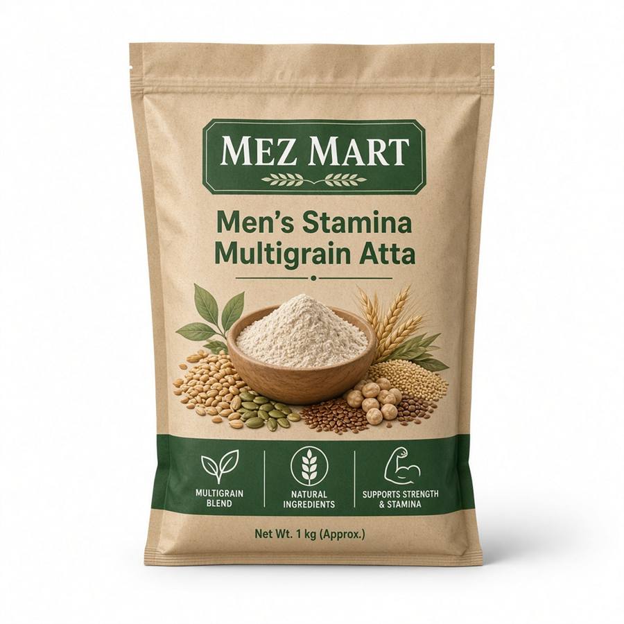 MEZ MART Men's Stamina Multigrain Atta